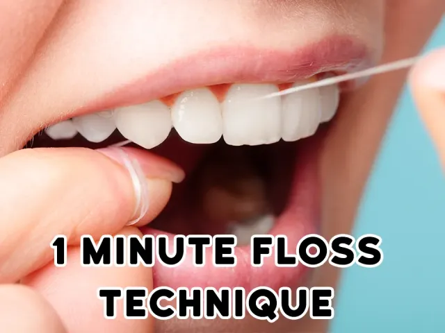 1 Minute Floss Technique