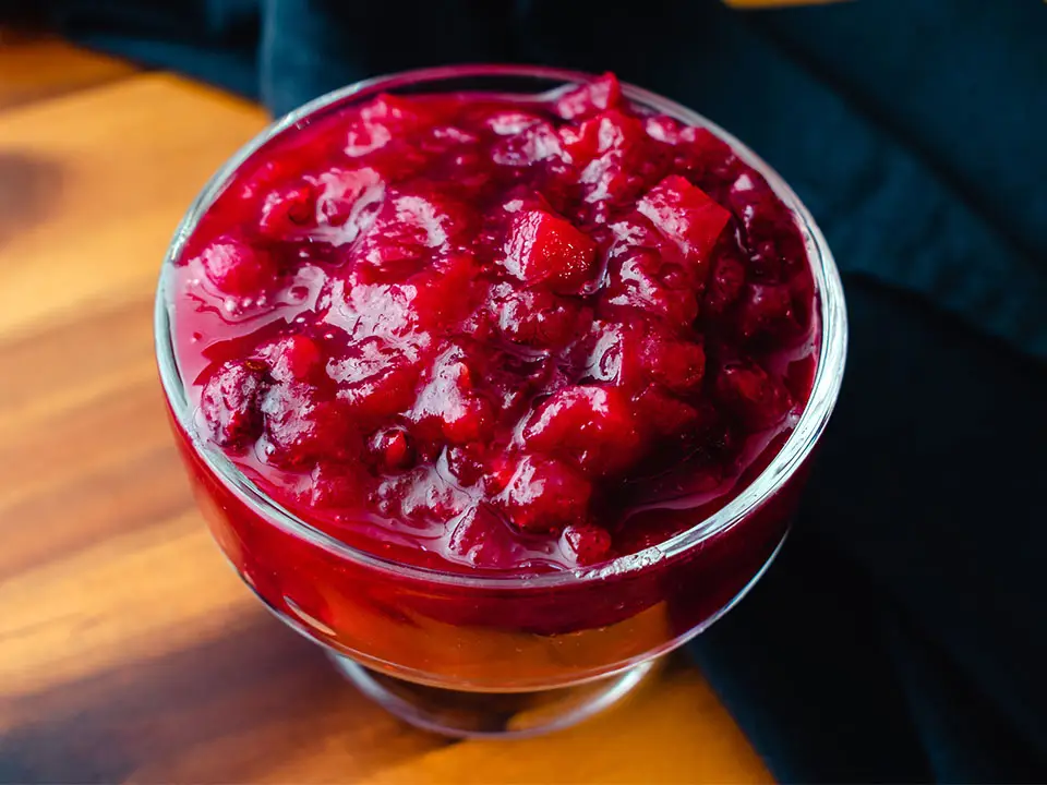 50 soft foods to eat after dental surgery - Cranberry Sauce