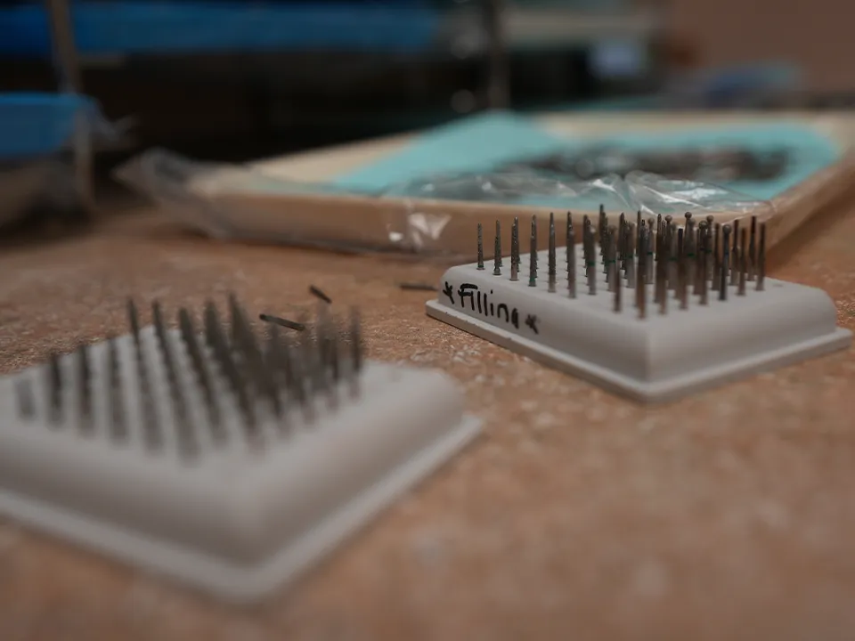 Tools used in the dental implant procedure are factored in tooth implant cost with insurance in california